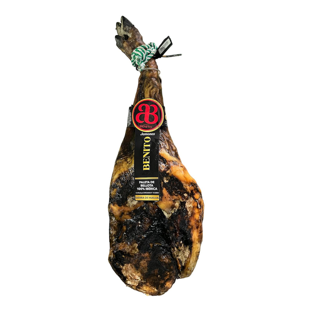 
                  
                    Paleta de bellota 100% ibérica.
                  
                